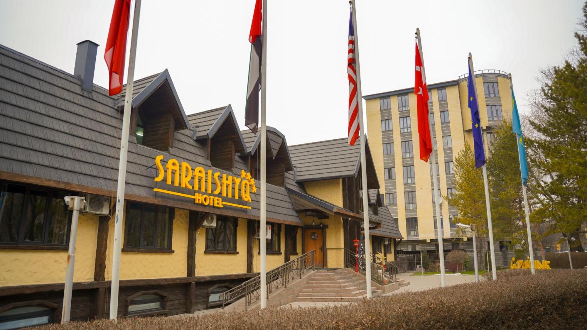 Saraishyq Hotel Almatý Exterior foto